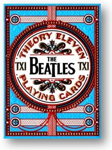 Bicycle Die Beatles-Karten, blaues Deck (Anglais)