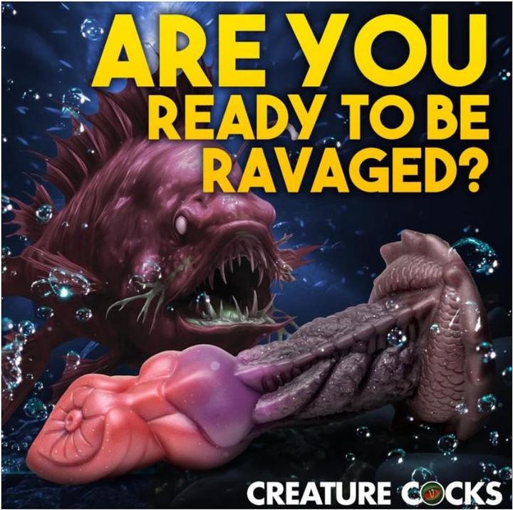 Actual product image Creature Cocks Deep Diver Silikondildo
