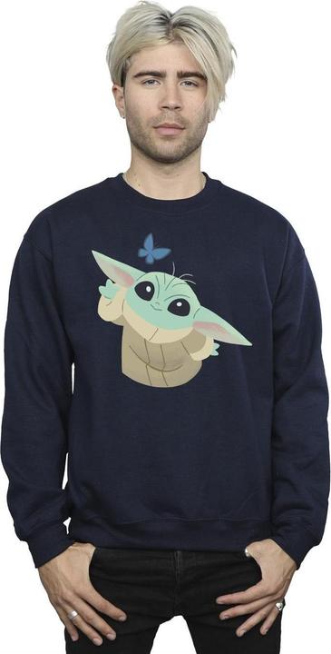 Immagine prodotto Star Wars The Mandalorian Butterfly Catching Felpa Uomo (S)