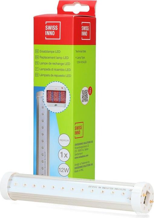Actual product image Swissinno Leuchtröhre UV 12 Watt LED für  Insektenvernichter 24W
