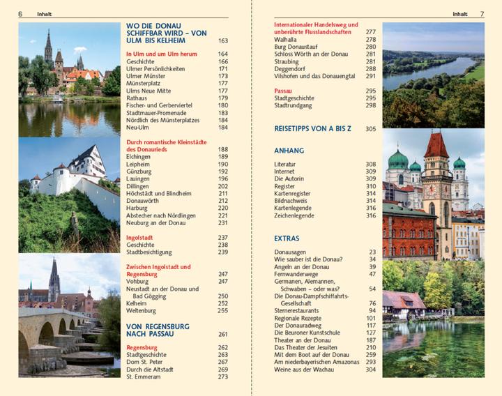 Produktbild Reiseführer Donau (Deutsch, Sabine Herre, 2021)