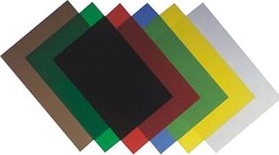 Actual product image Fellowes PVC cover sheet