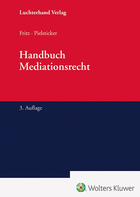 Produktbild Handbuch Mediationsrecht (Deutsch, 2024)
