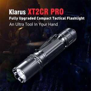 Immagine prodotto Klarus LED Taschenlampe XT2CR PRO, 2'100 Lumen, matte sand (inkl. Akku) (12.80 cm, 2100 lm)