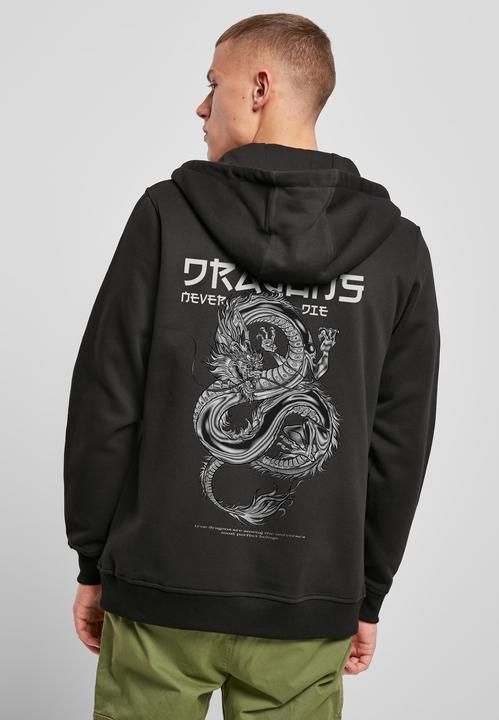 Produktbild Mister Tee Dragons Never Die Heavy Zip Hoody - 132739 (5XL)