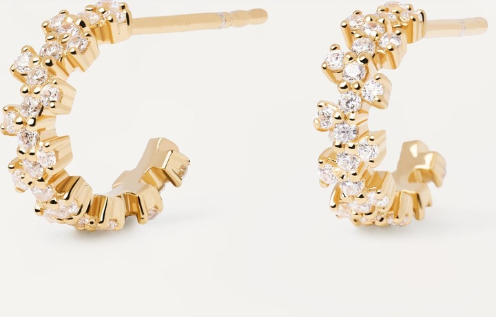 Pd Paola Little Crown Gold Ohrringe (Silber 925)