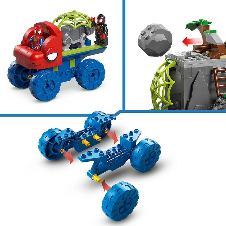Actual product image LEGO Spideys Team auf Rettungsmission im Dino-Truck (11199, LEGO Marvel)