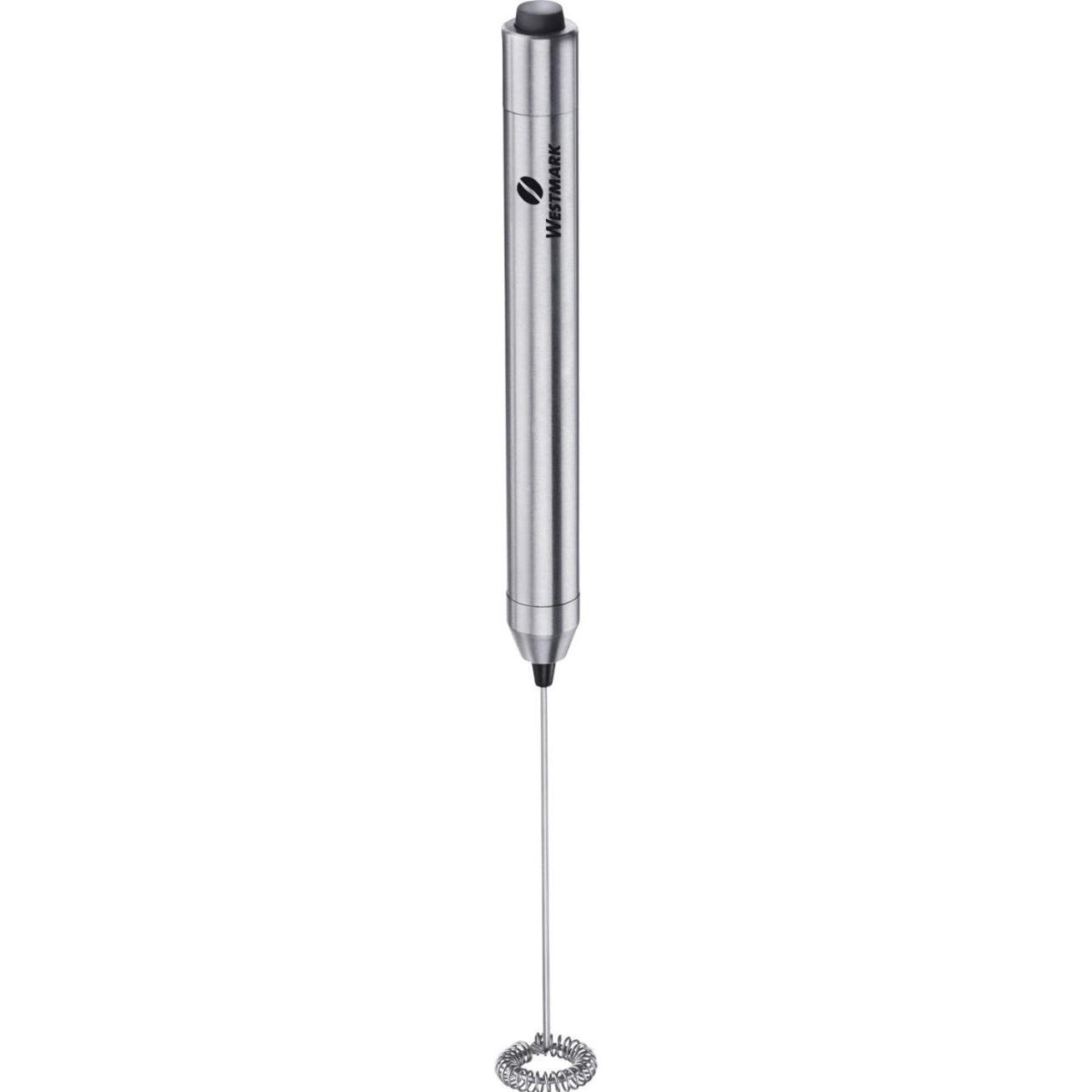 Westmark Milchaufschäumer Brasilia kabellos, Milchaufschäumer, Silber