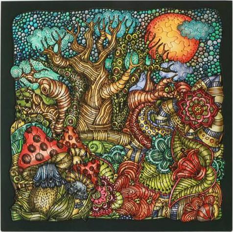 Produktbild Curiosi Puzzle Palapeli "Wunderwald" - 210p (210 Teile)