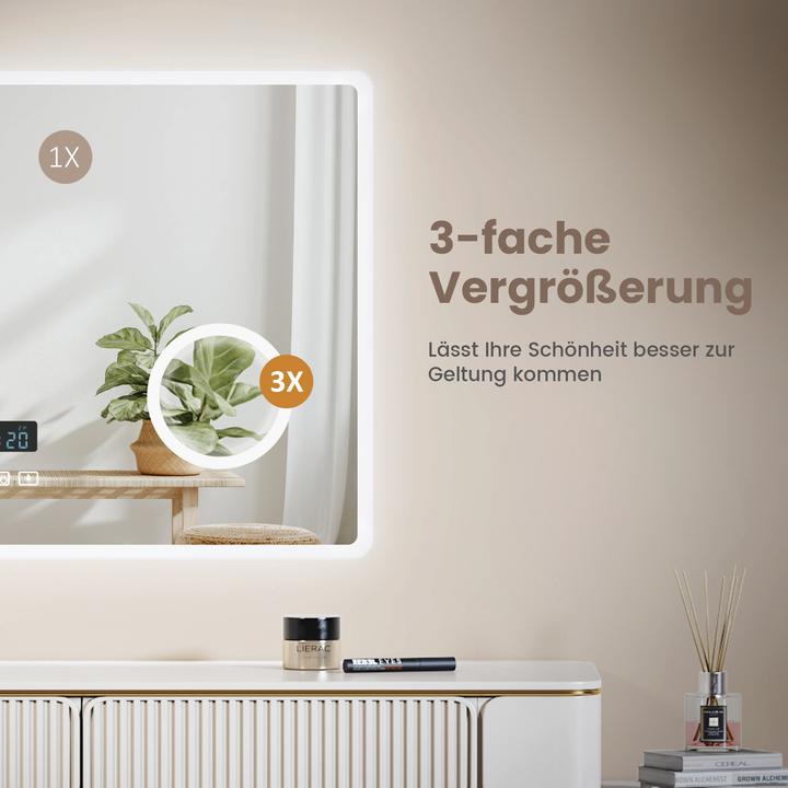 Actual product image Emke Bathroom mirror (100 x 60 cm)