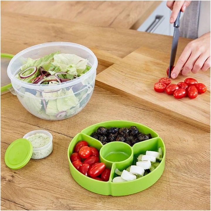 Productafbeelding Emsa Clip&Go Saladebox XL 2,6 L rond