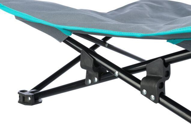 Productafbeelding Trixie Campingbedje, tot 35 kg, 88 x 32 cm, donkergrijs/benzine (Hond)