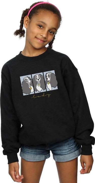 Produktbild Disney Lady And The Tramp Lady Frames Sweatshirt Mädchen (104)