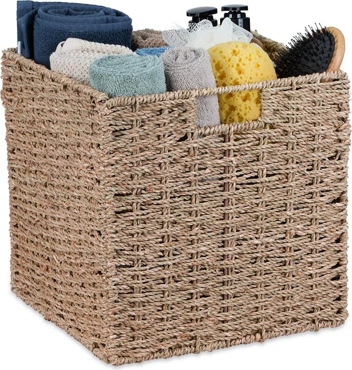 Actual product image Relaxdays Storage basket (1 x, 30 x 30 x 30 cm)