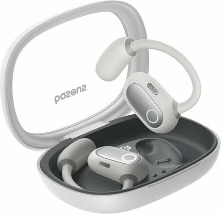 Actual product image Baseus Eli Fit Open- Ear Headset Drahtlose Konnektivität/Musik USB Typ-C Bluetooth Weiss (7.50 h, Wireless)