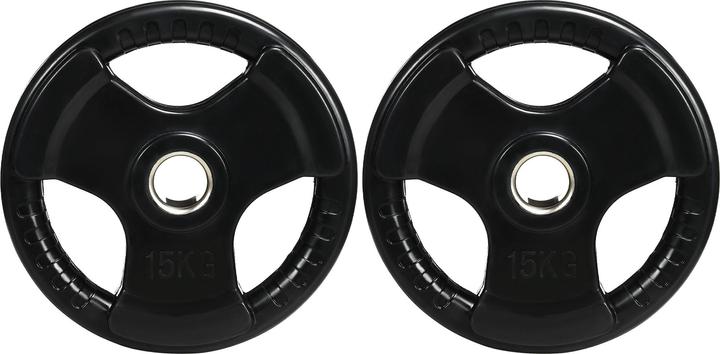 Produktbild SportNow Hantelscheibe mit 5 cm Bohrung (2 x 15 kg)
