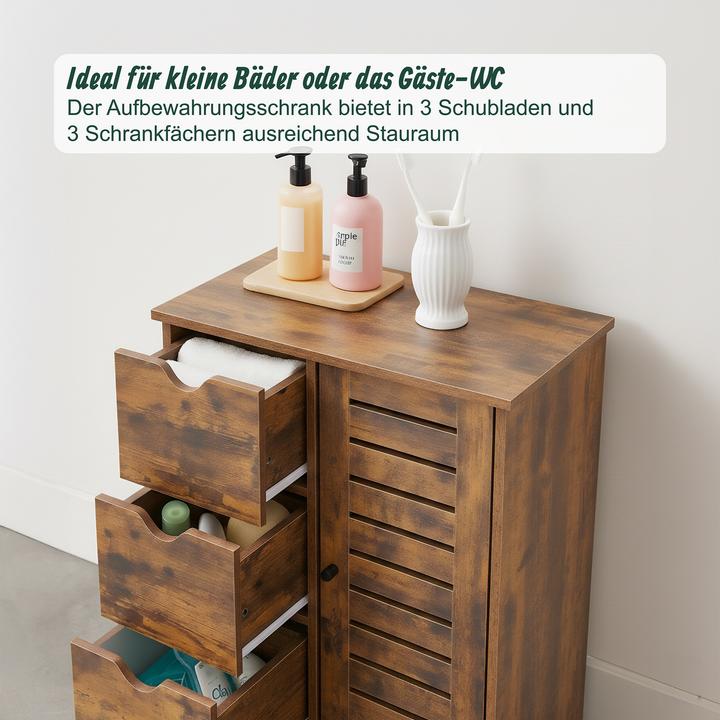 Produktbild Relaxdays Badezimmerschrank (60 x 30 x 80 cm)
