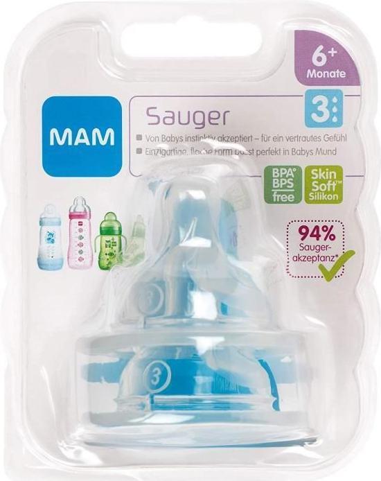 Actual product image MAM Anatomic teat