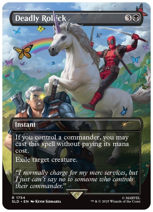 Produktbild Magic the Gathering Secret Lair x Marvel's Deadpool (Englisch, Booster Pack)