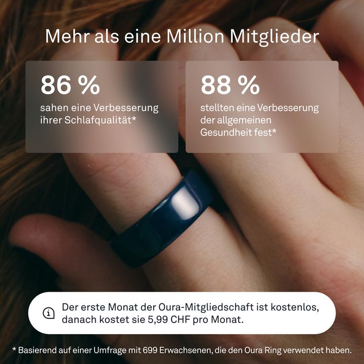 Image du produit Oura Ring 4 Ceramic (4, Minuit)