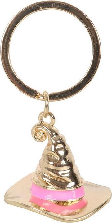 Actual product image Something Different Good Witch Witch Hat Alloy Keyring