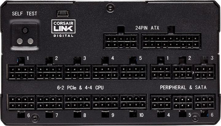 Actual product image Corsair AX1600i (1600 W)