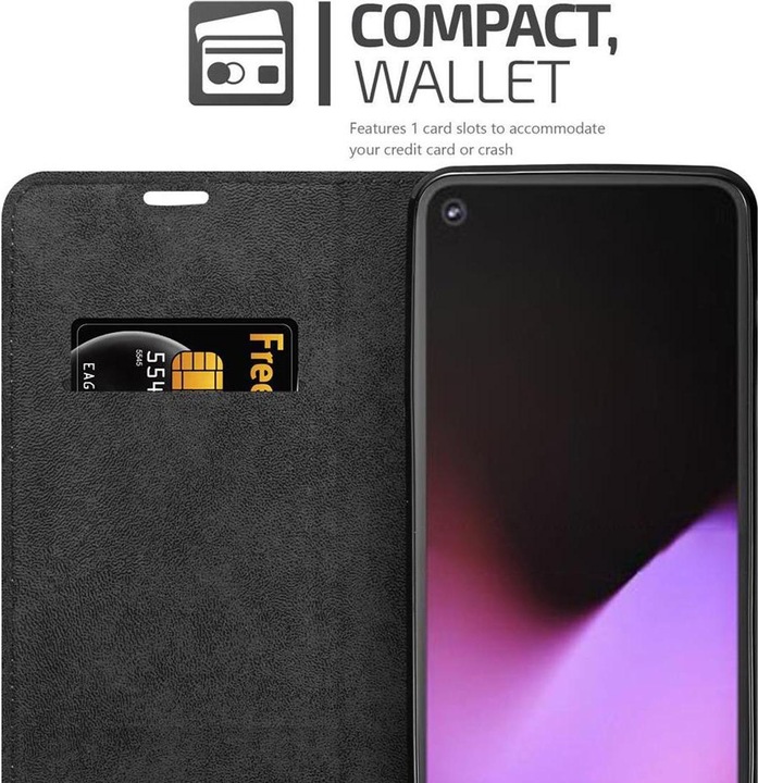 Actual product image Cadorabo Book Invisible Magnet Cover (Google Pixel 5)