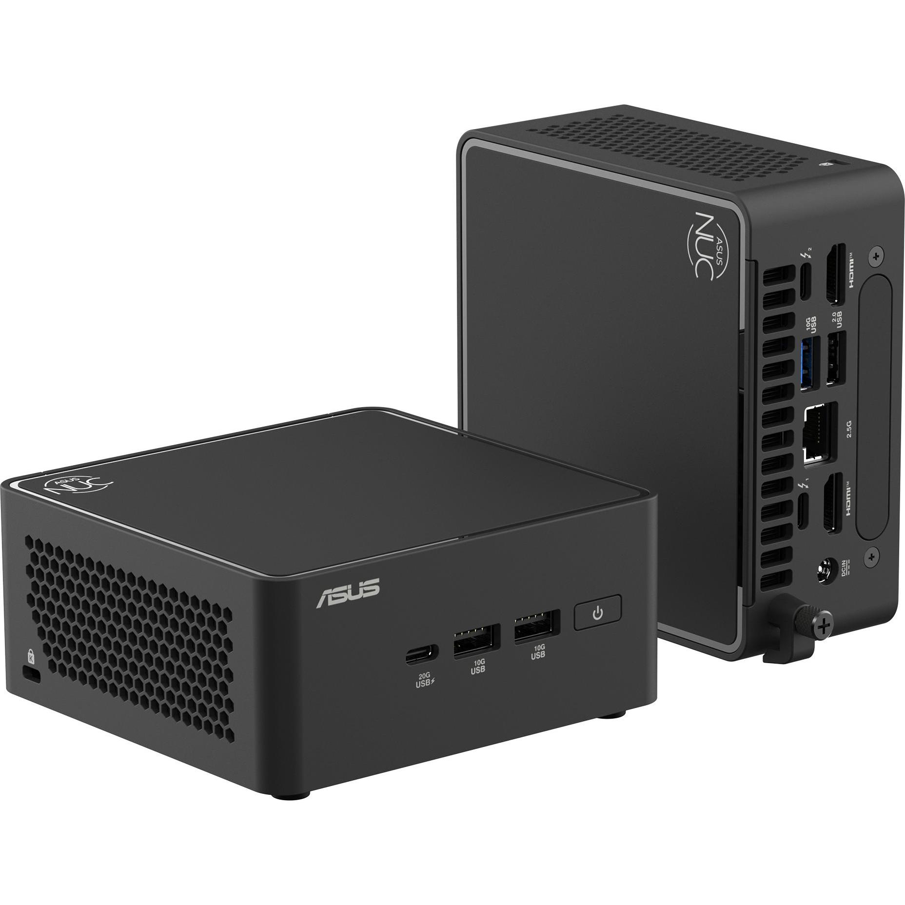 ASUS RNUC15CRHV700002 Barebone Intel Core Ultra 7 265H Kit L6 EU Cord (Intel Core Ultra 7 265H), Bar