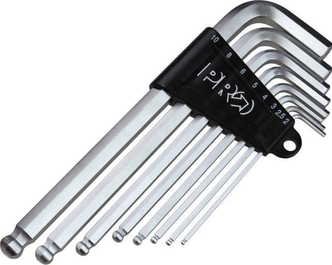 Actual product image PRO HEXAGON SOCKET SPANNER SET 8 PIECES 2/2.5/3/4/5/6/8/10MM