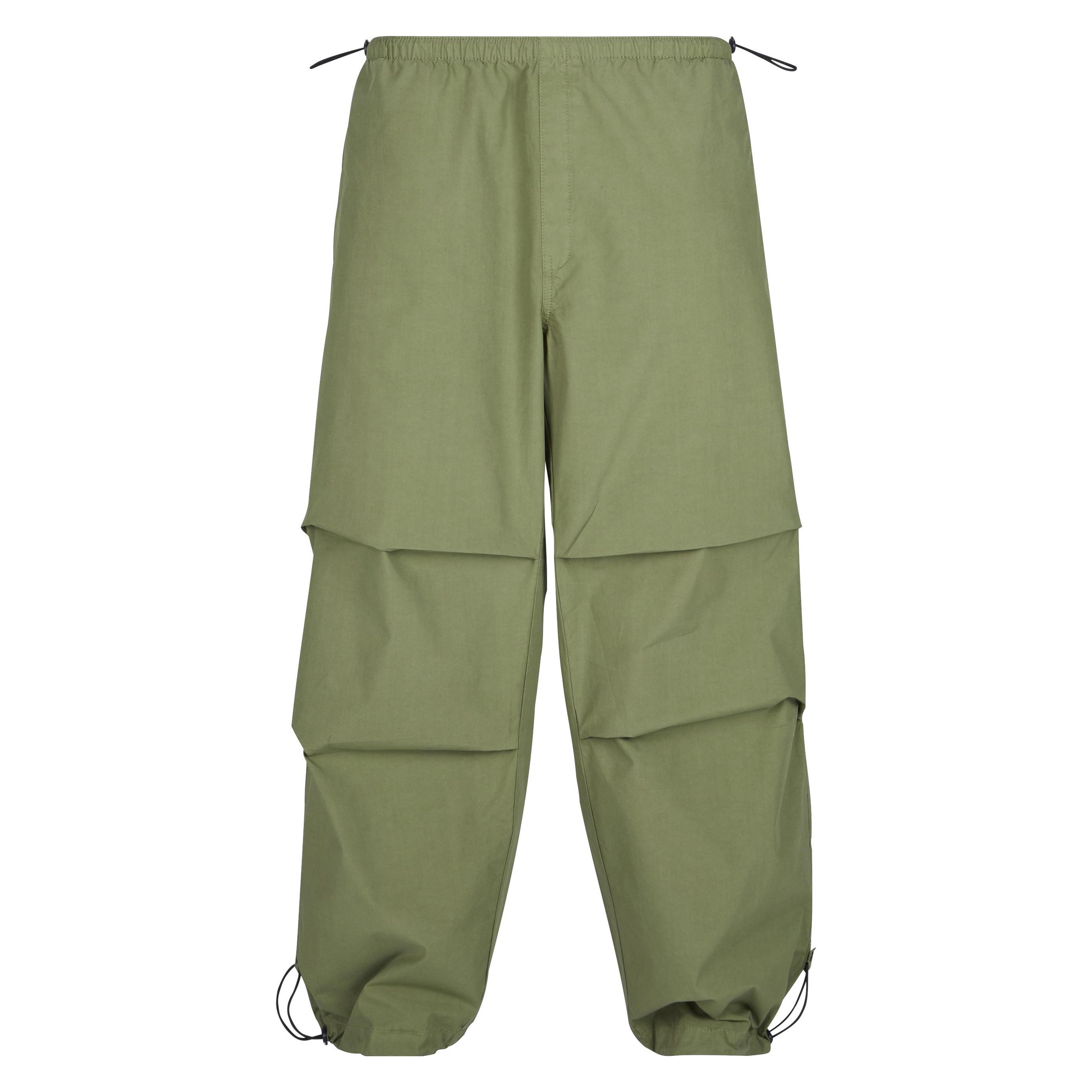 Urban Classics, Herren, Hosen, Popline Parachute Pants, Grün, (Xl)