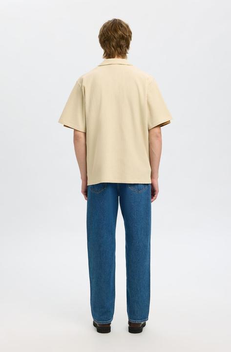 Immagine prodotto Selected Homme Camicia a maniche corte con struttura Waffle (M)
