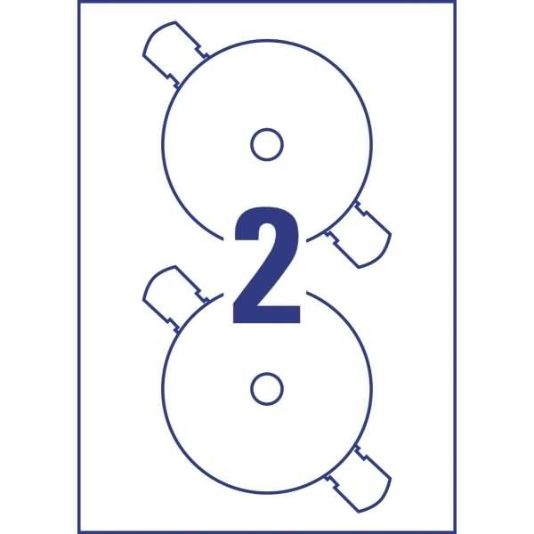 Actual product image Avery CD Labels