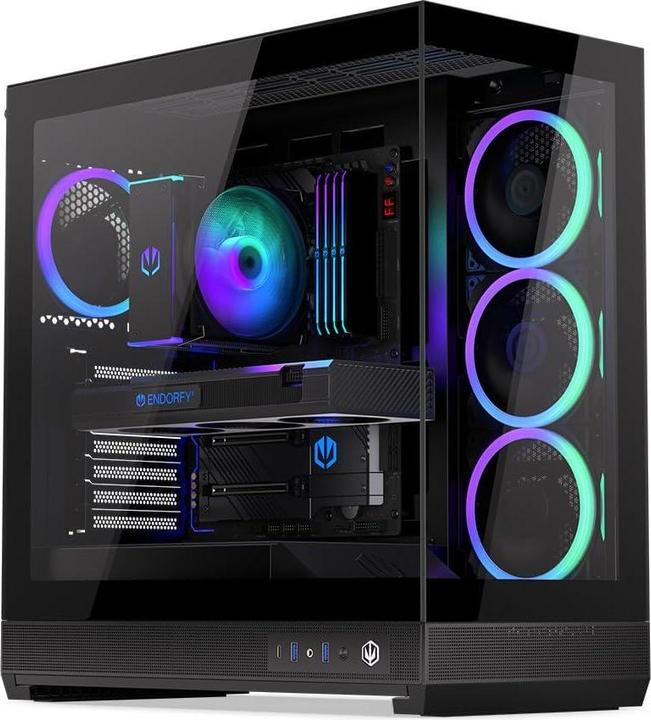 Endorfy Fishtank 6000 Corona (schwarz, Tempered Glass x 2) (ATX, E-ATX)