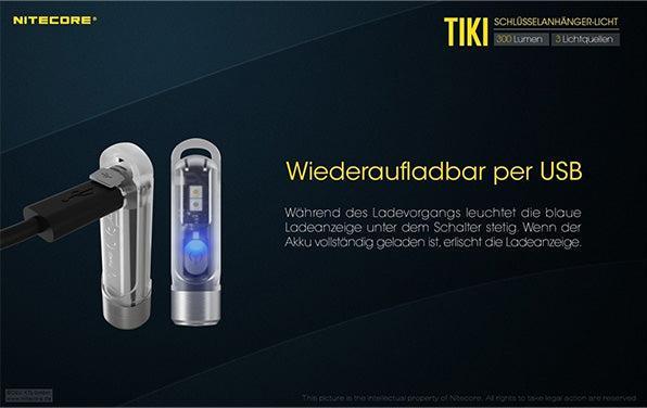Actual product image Nitecore TIKI - 300 lumen (5.60 cm, 300 lm)