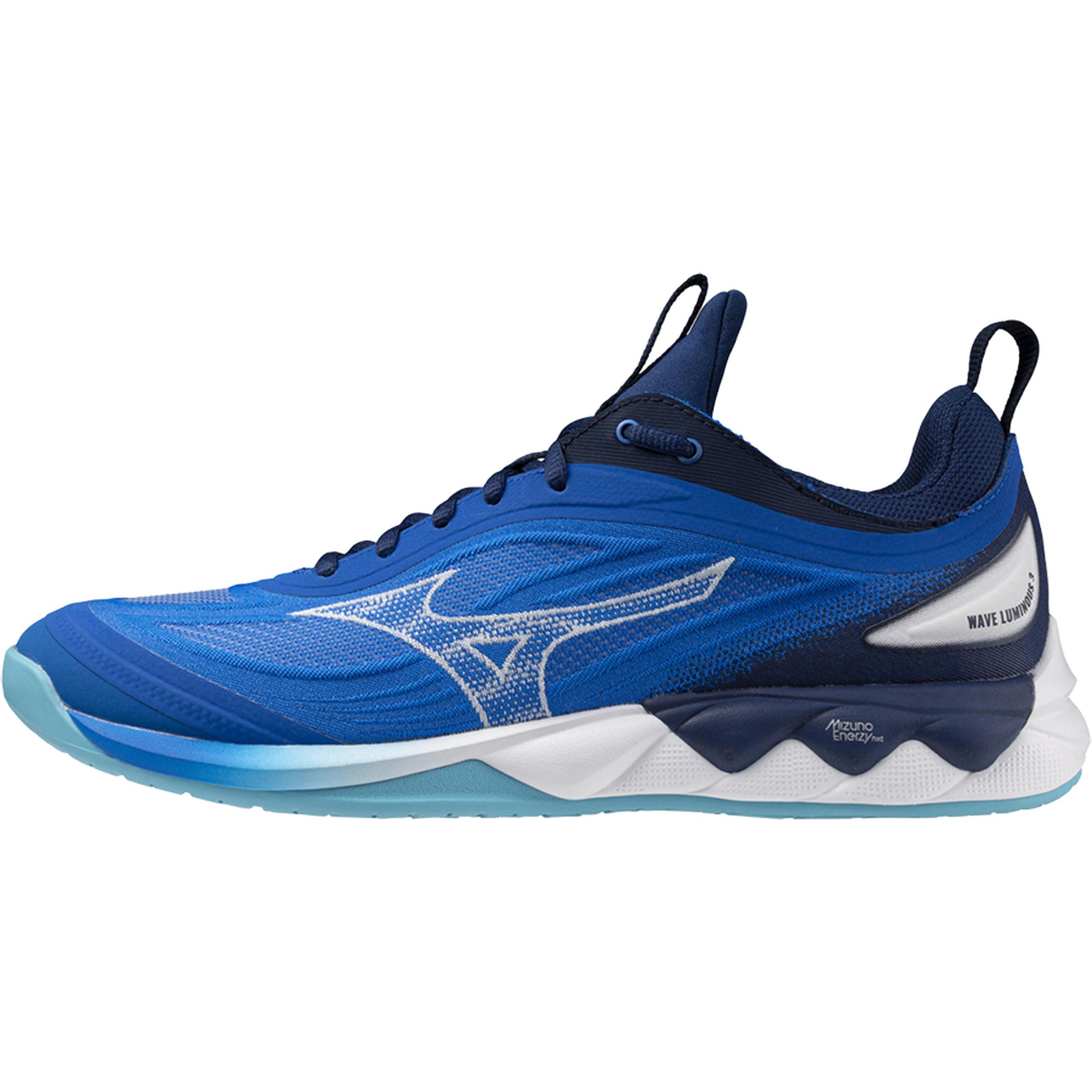Mizuno, Unisex, Hallenschuhe, Wave Luminous 3 (44.5), Blau