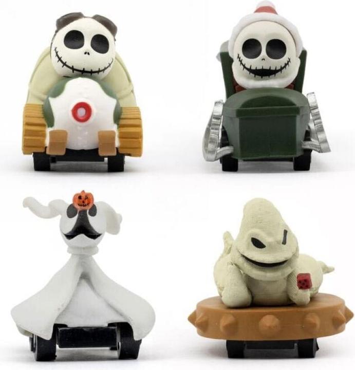 Image du produit YuMe Nightmare Before Christmas Zoom Hero Véhicules de retraite avec des figurines d'affichage (12)