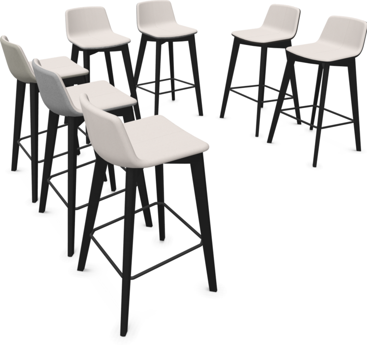 Actual product image Narbutas Twist & Sit Bar Stool