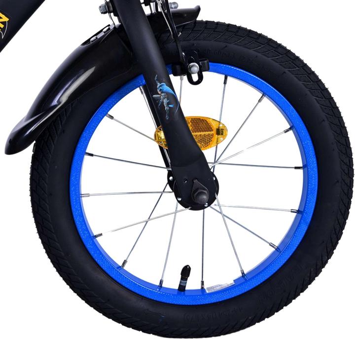 Produktbild Batman 14-Zoll-Kinderfahrrad schwarz - Sicherheit, Komfort und Spass für jedes Kind!