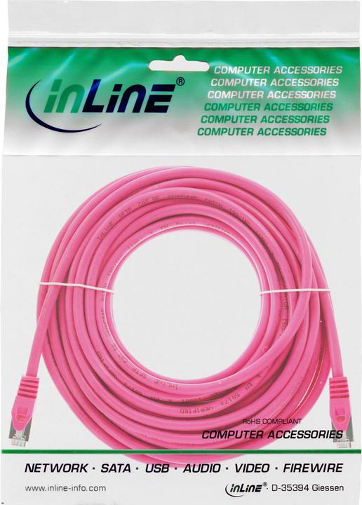 Actual product image InLine Patch cable (S/FTP, CAT5e, 20 m)