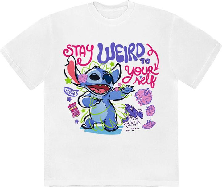 Produktbild Lilo & Stitch Stay Weird To Yourself TShirt (M)