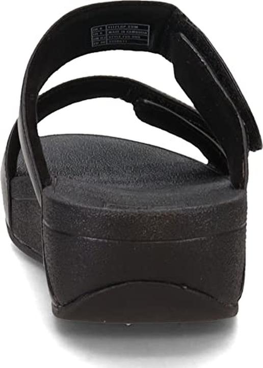 Actual product image Fitflop Lulu Adjustable Leather Slippers Dames (41)