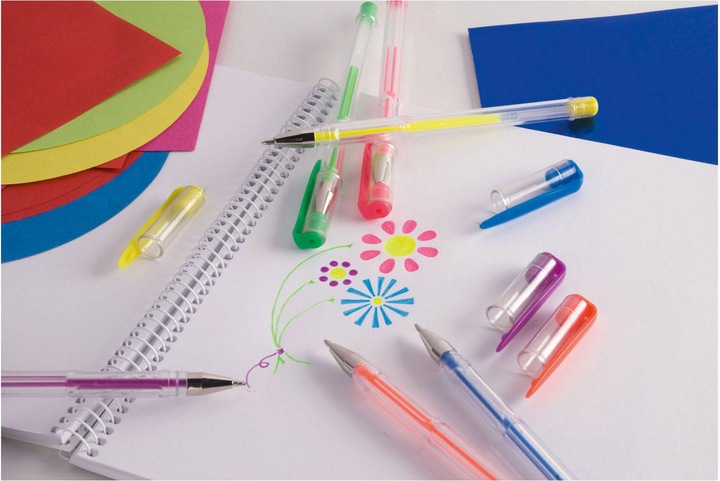 Image du produit Edco Stylos gel (Multicolore, 12 x)