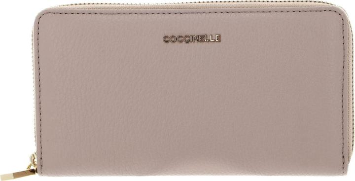 Actual product image Coccinelle Metallic Soft Wallet Grained Leather