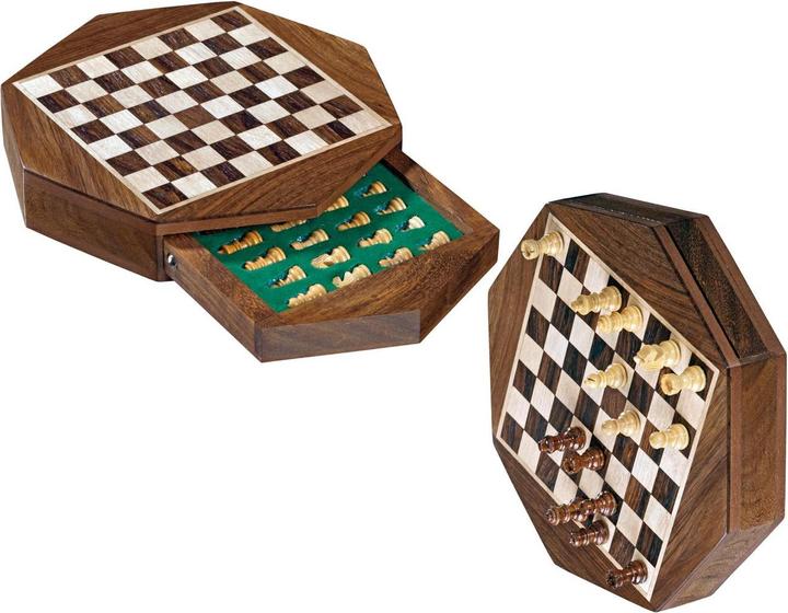 Actual product image Philos Travel chess octagon field