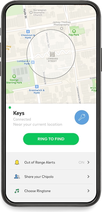 Produktbild Chipolo One (iOS, Android)