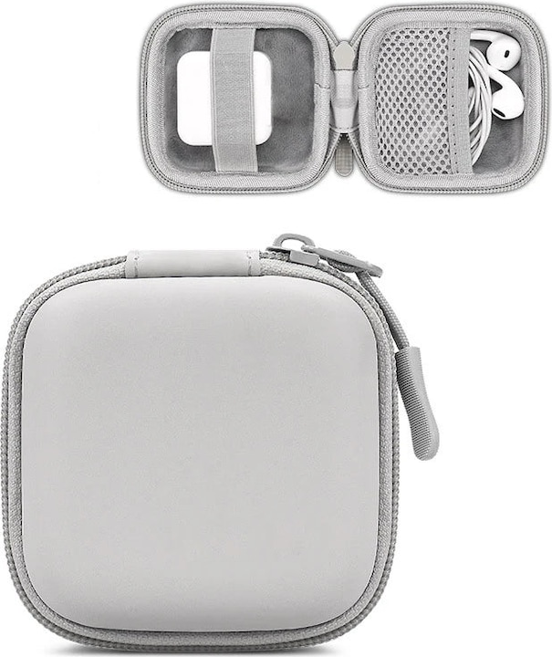 Produktbild Only-Bags.Store Travel Portable Mini Hard Digital Storage Bag Kunstleder Kopfhörer Ladegerät Fall Datenkabel U Disk