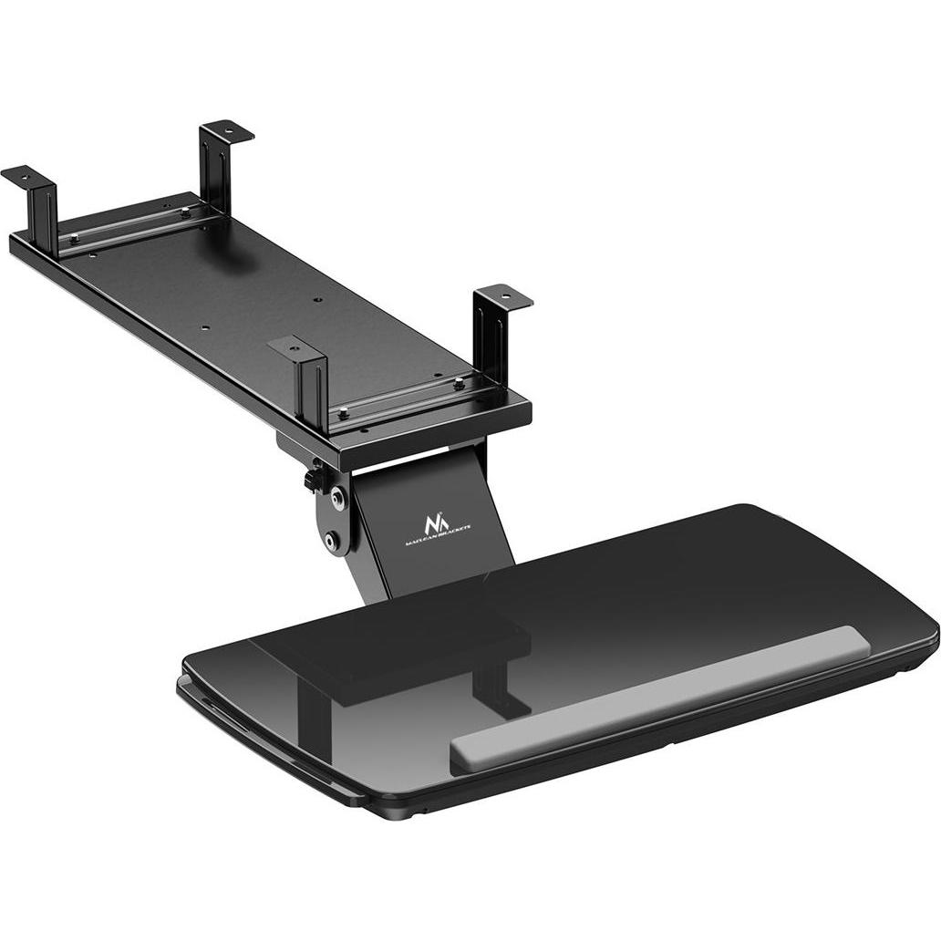 Maclean Untertisch-Tastaturhalter verstellbar max. 5kg schwarz MC-156 B (MC-156 B)