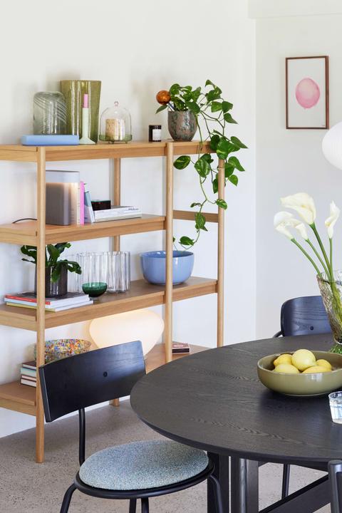 Produktbild Hübsch Seize Regal Naturfarben (120 x 42 x 140 cm)