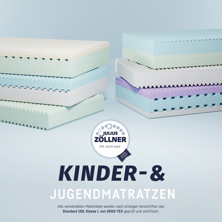 Image du produit Julius Zöllner Matelas Multiflow (90 x 200 x 10 cm)