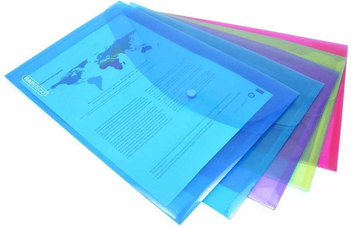 Produktbild Rapesco Dokumentenmappe A4+, assortierte Farben, 20 Stück, Typ (A4+, 20x)